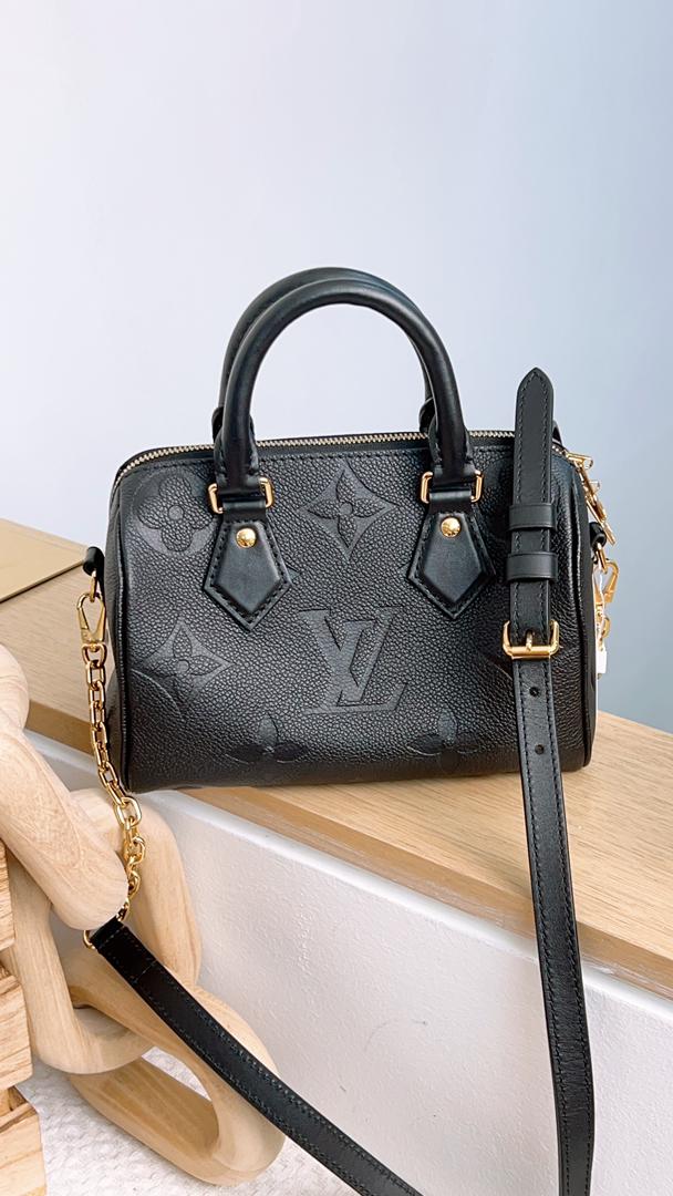 LV Black Empreinte Speedy 20