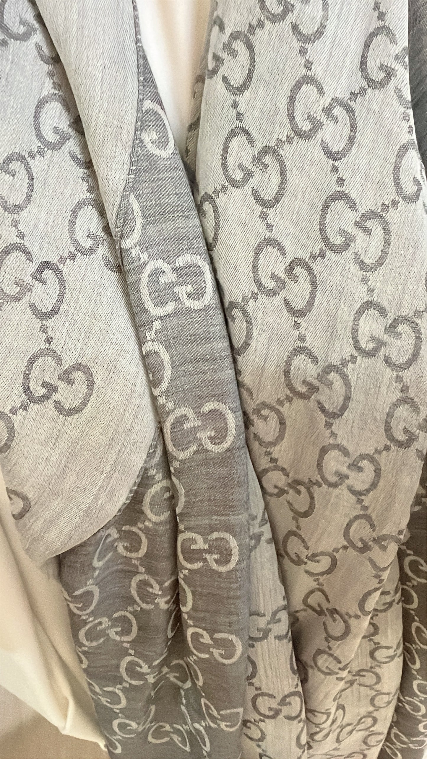 Gucci Grey Scarf
