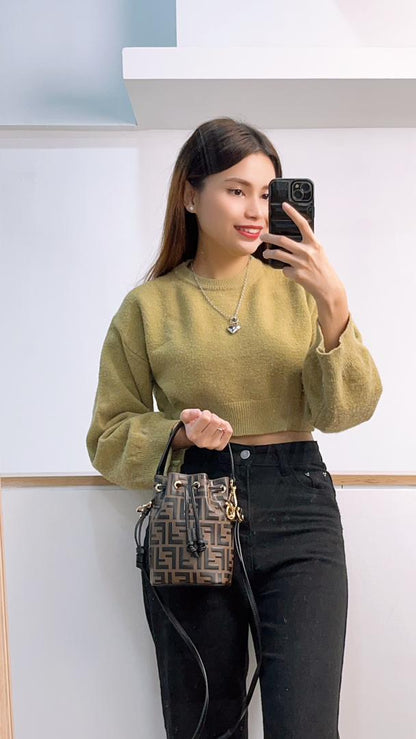 Fendi Mon Tresor Bucket Bag