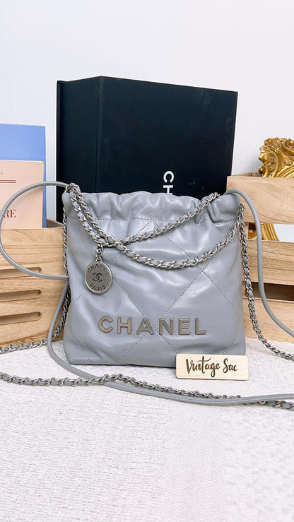 Chanel Grey Mini 22 (Phw)