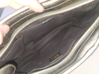 Burberry Beige Haymarket Check Shoulder Bag