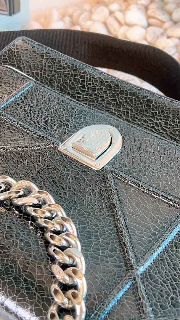 Dior Black Diorama Satchel Bag