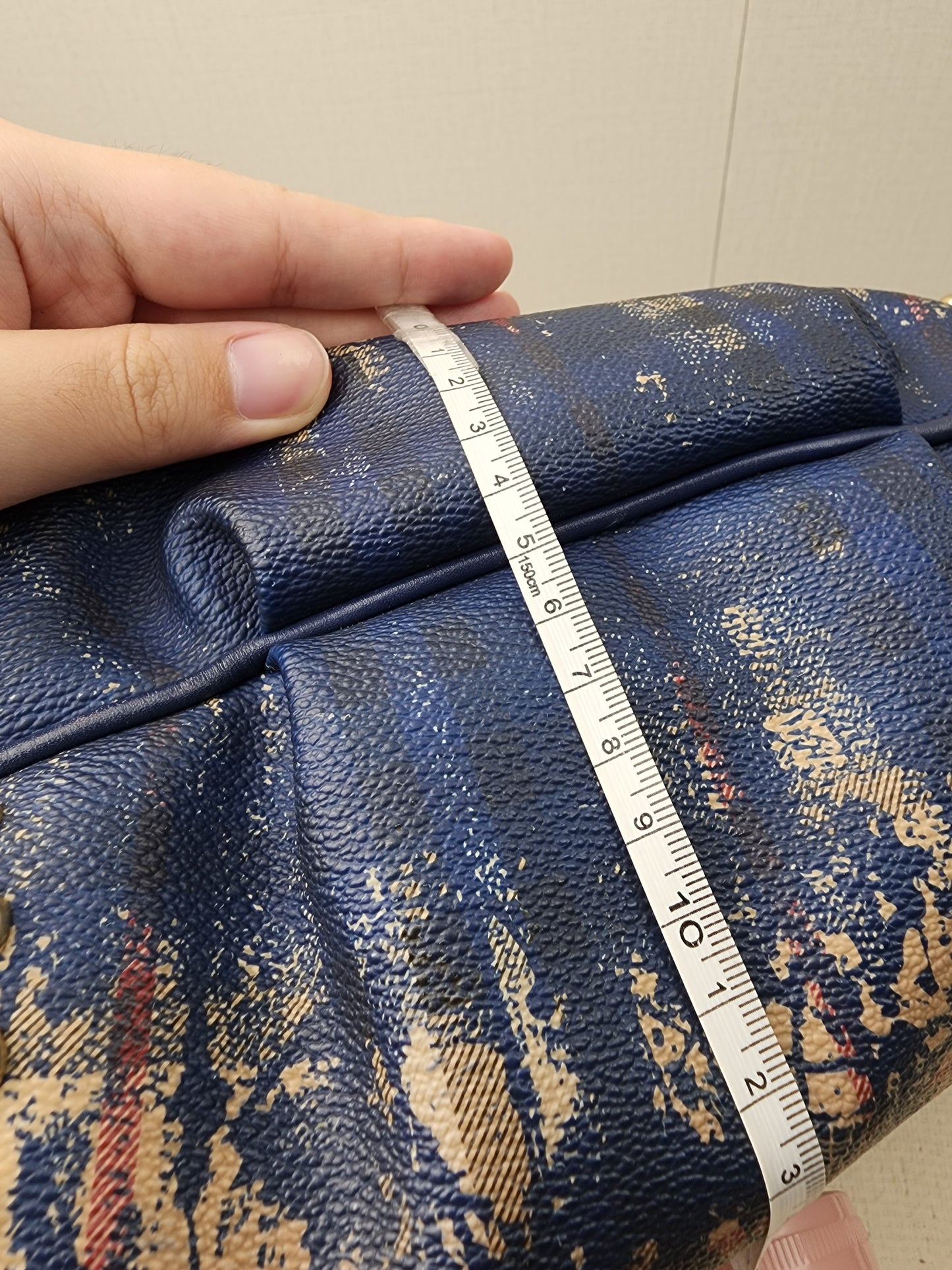 Burberry Haymarket Check Splash Studded Canterbury Tote