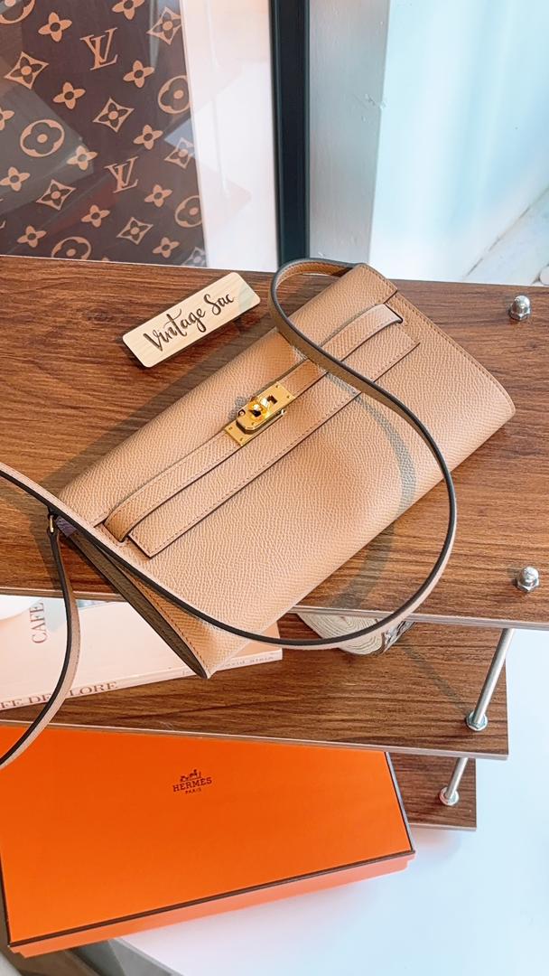 Hermes Chai x Mauve Slyvestre Kelly To Go (GHW)