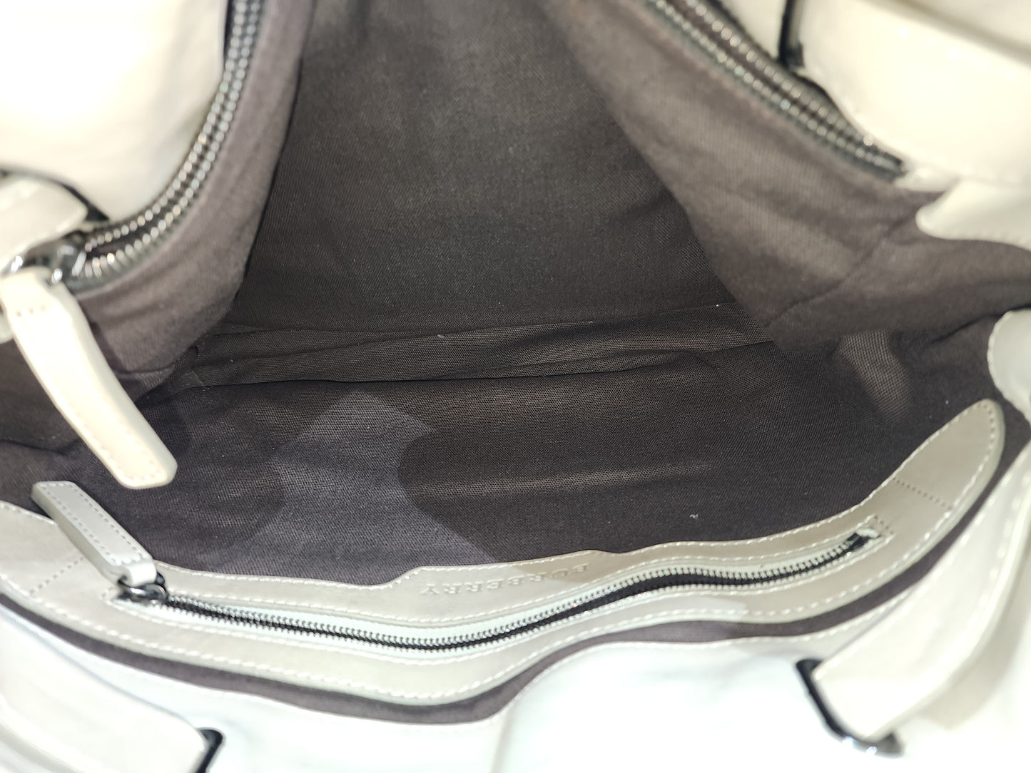 Burberry Smoked Check Walder Hobo Bag