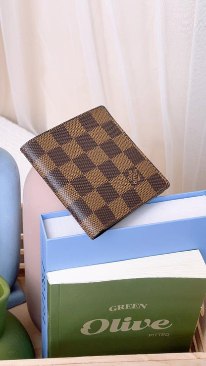 Louis Vuitton Damier Ebene Bifold Men Wallet
