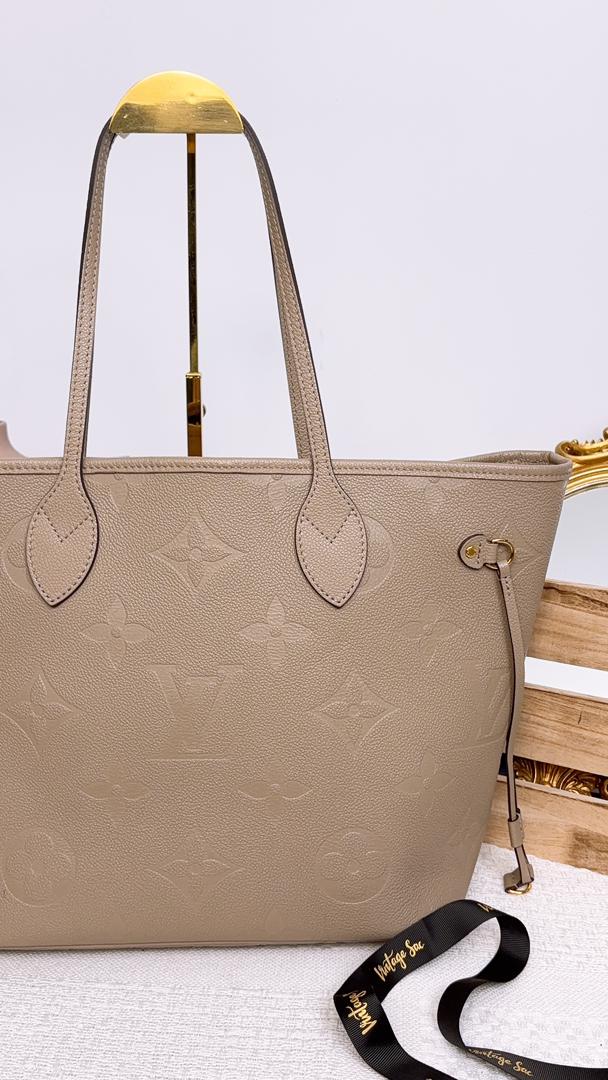 LV Tourterelle Empreinte Neverfull MM with Pouch