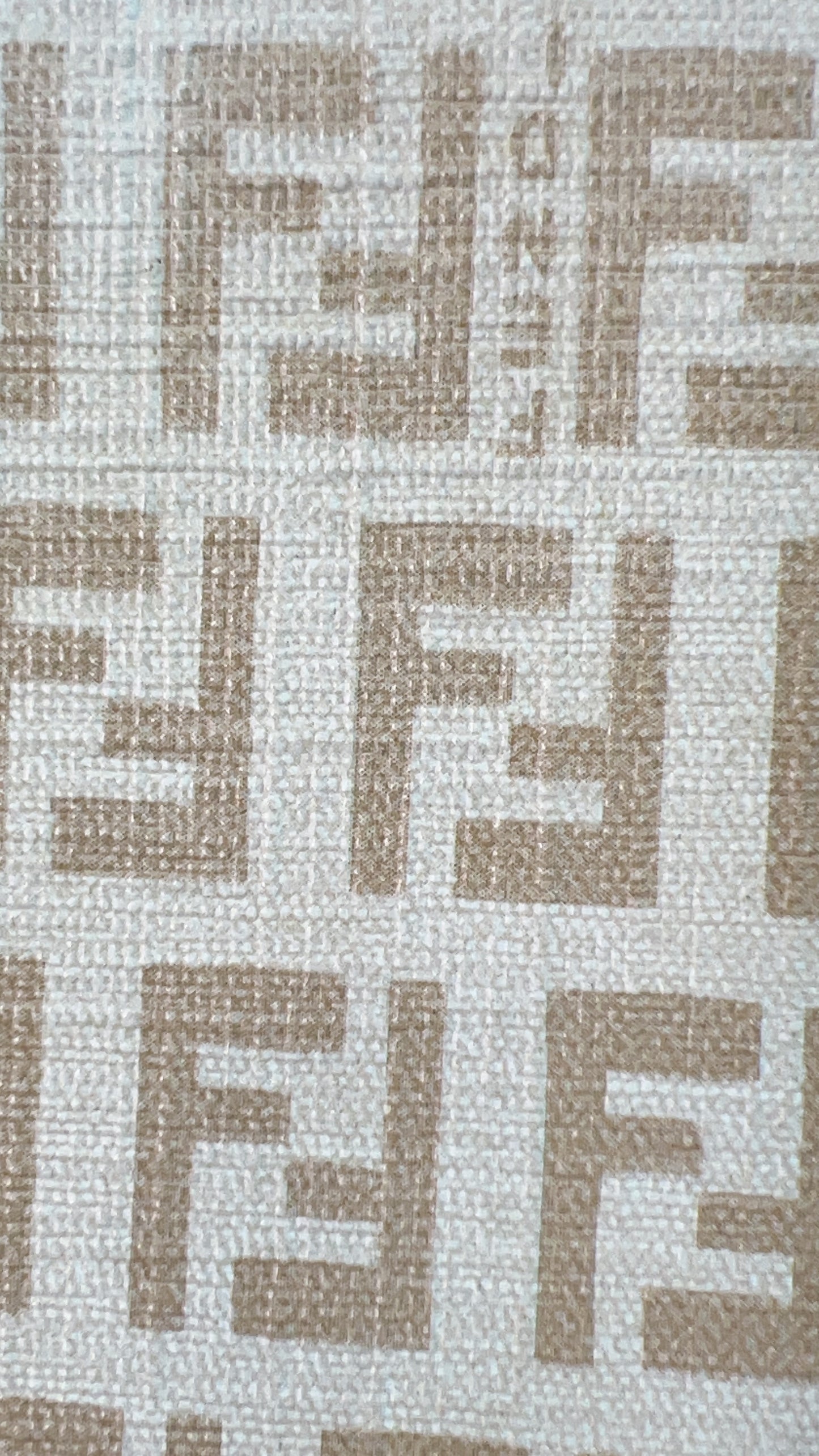 Fendi Mamma Baguette Beige x White GHW