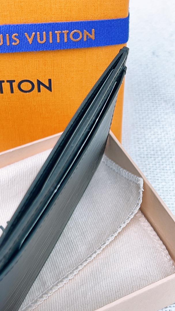 Louis Vuitton Black Epi Card Case