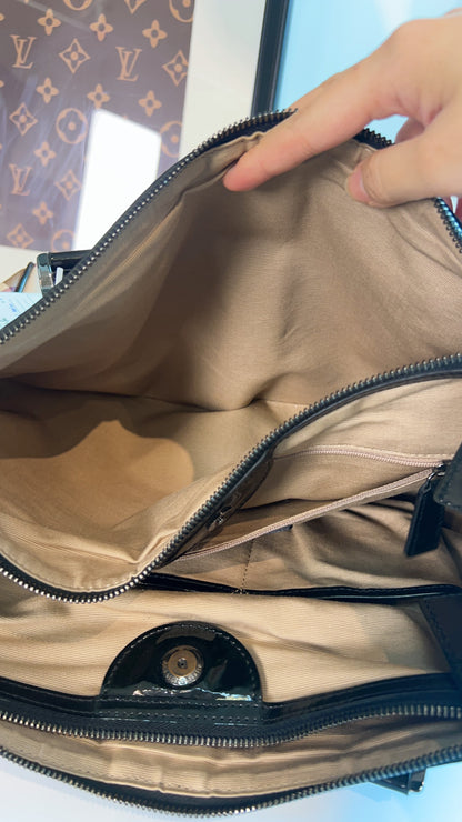 Burberry Nova Check Medium Mulberry Tote Bag