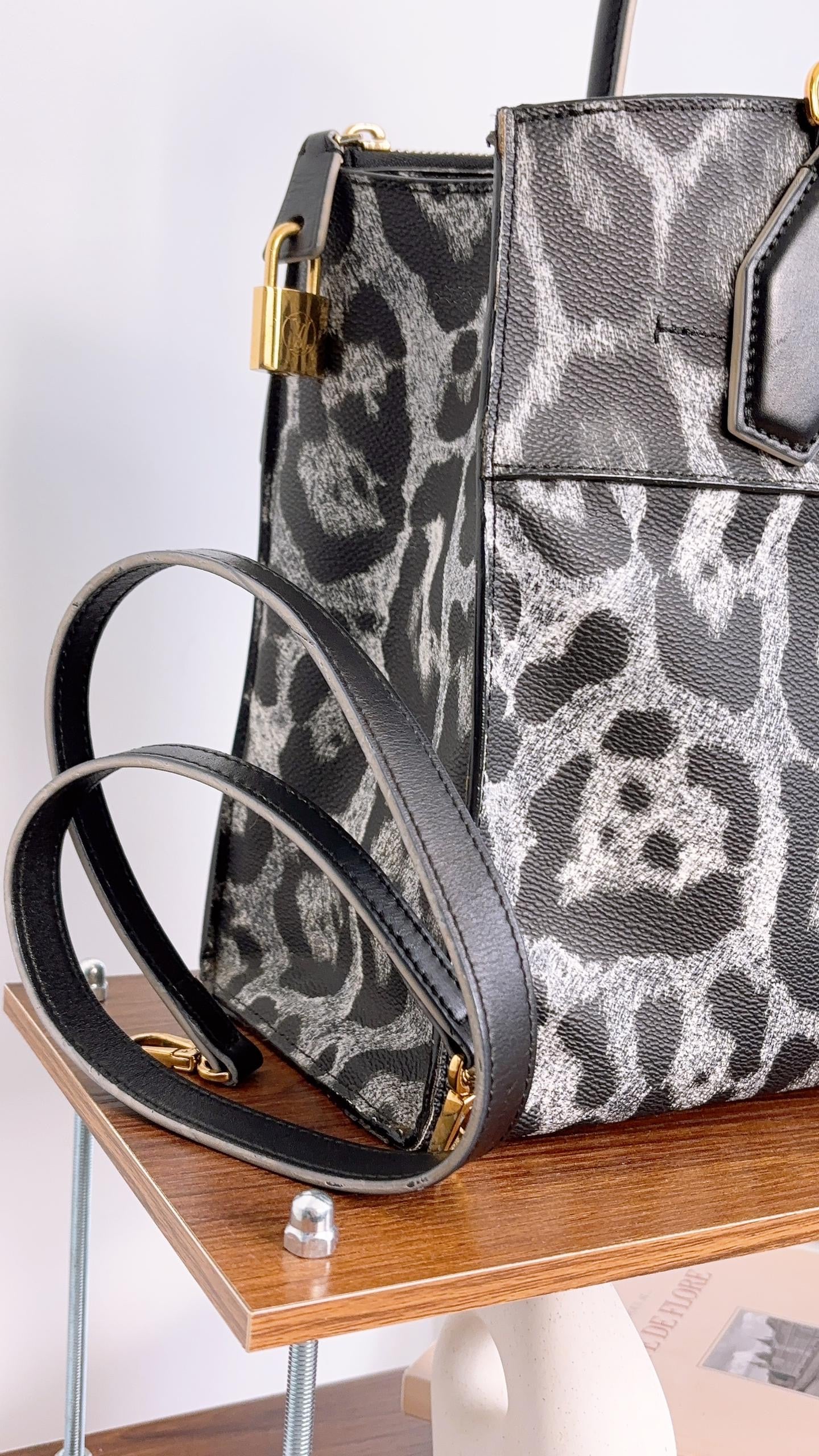 LV Wild Animal Print City Steamer MM