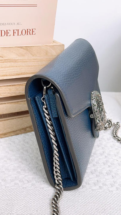 Gucci Blue Dionysus Shoulder Bag