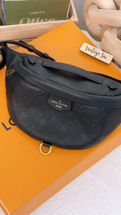 LV Black Empreinte Bumbag