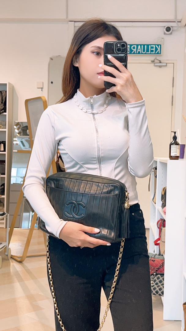 Chanel Mademoiselle Crossbody Chain Shoulder Bag