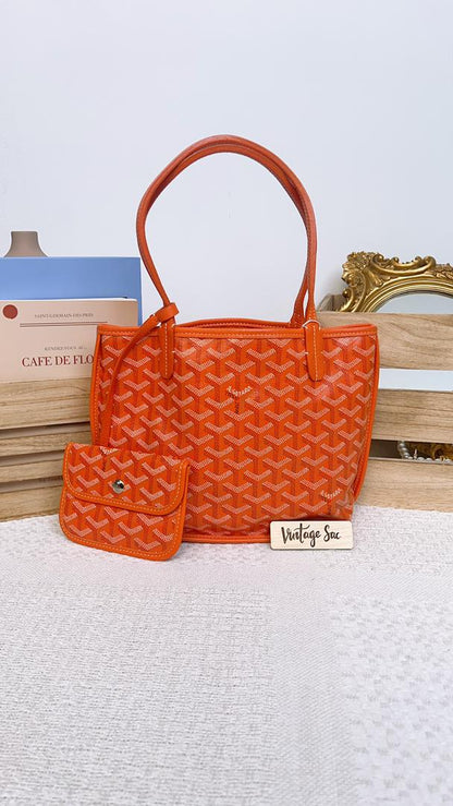 Goyard Orange Mini Anjou