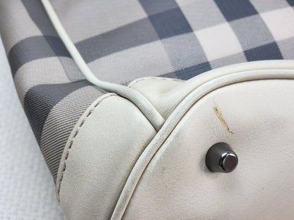 Burberry Smoked Check Walder Hobo Bag