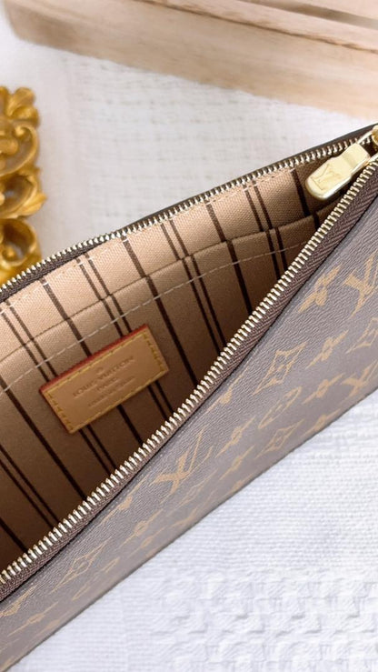 Louis Vuitton Monogram Wristlet Pouch