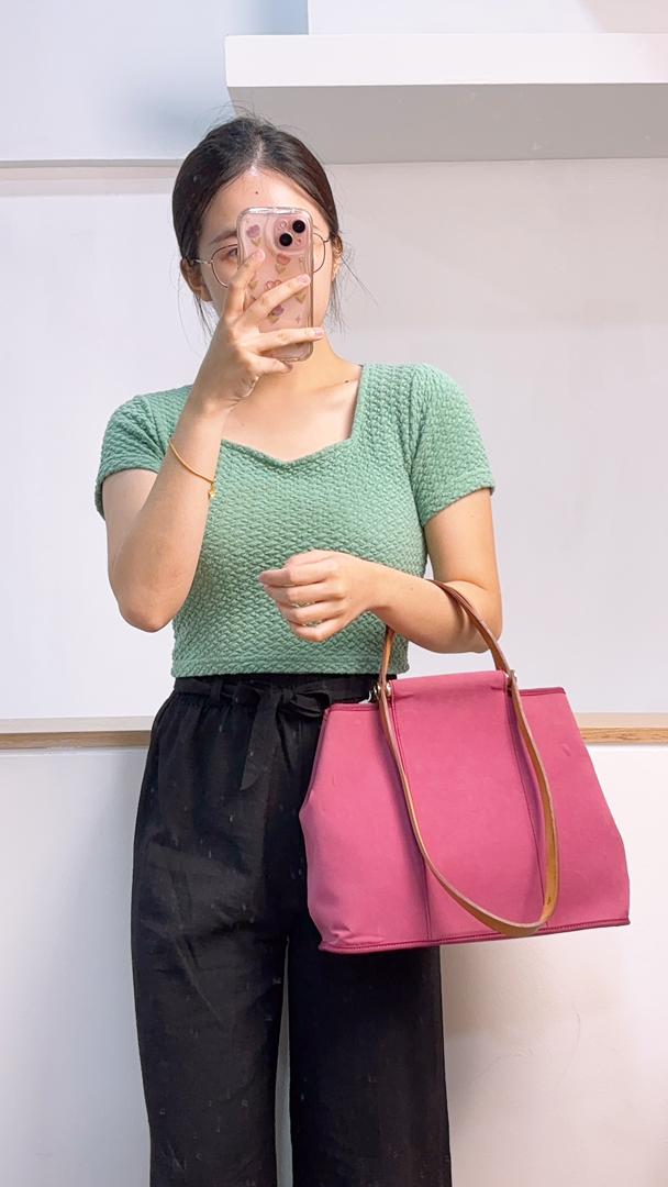 Hermes Purple Cabas Elan PM