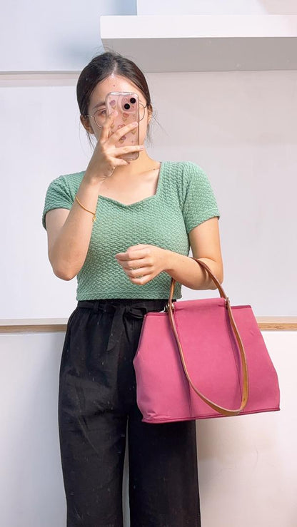 Hermes Purple Cabas Elan PM