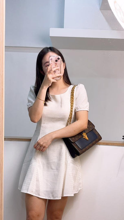 Louis Vuitton Navy Monogram Victoire Flap Bag