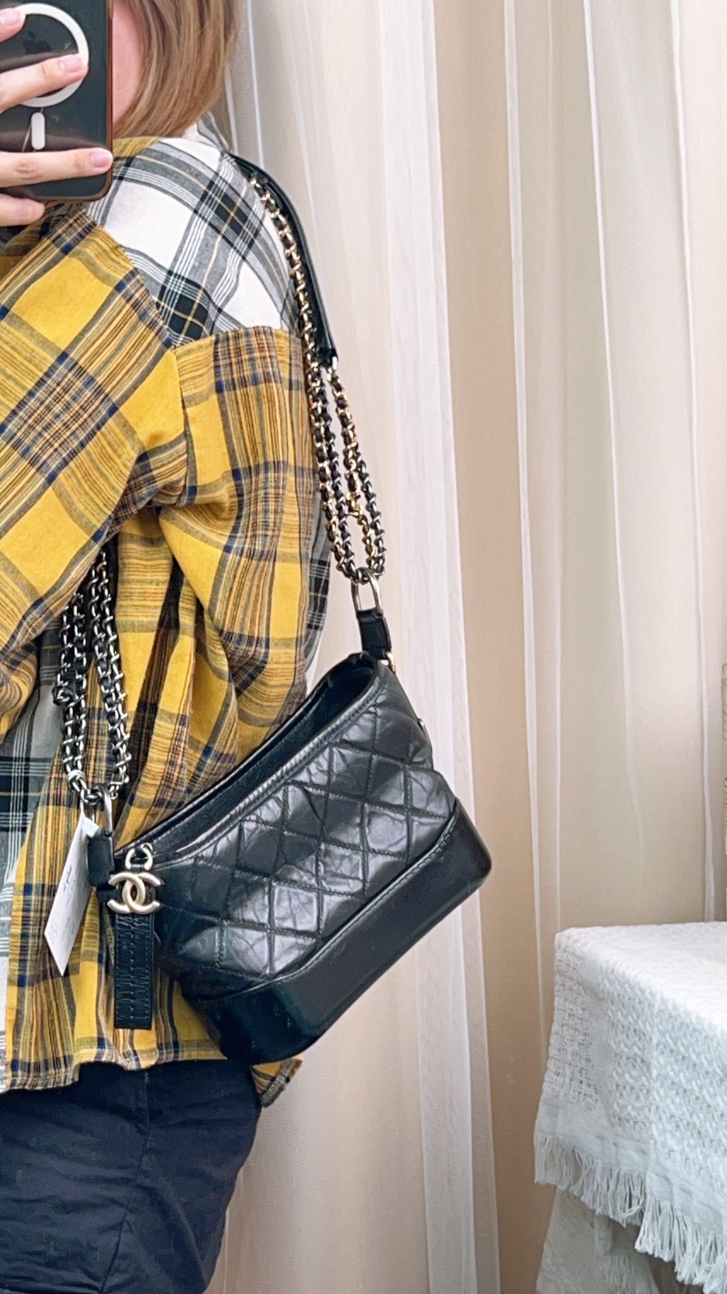 Chanel Black Small Gabrielle