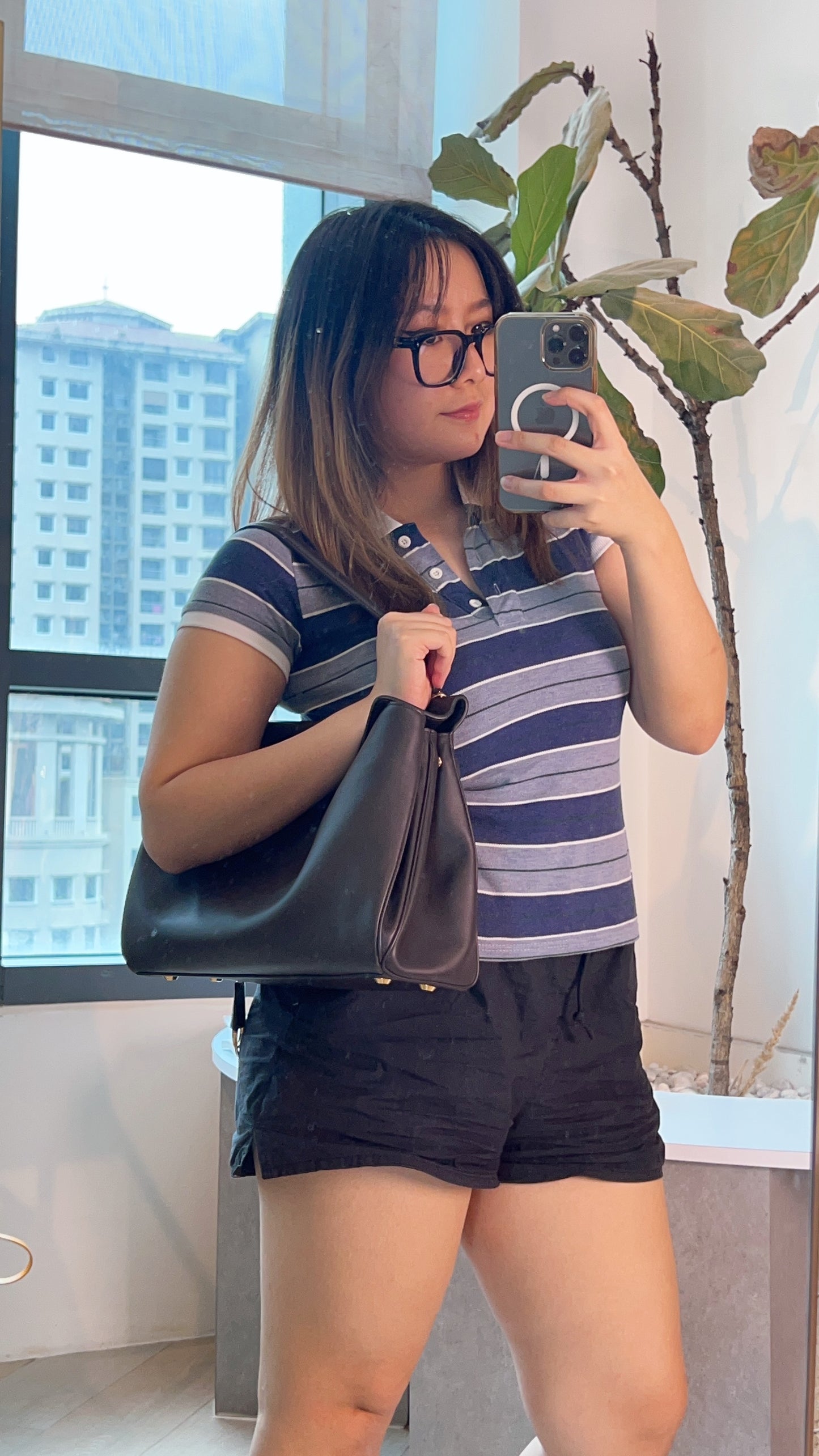 Balenciaga Dark Brown Rodeo MM