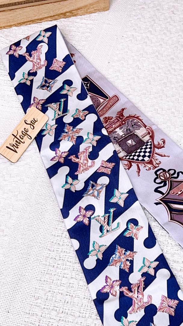 Louis Vuitton Purple Bandeau