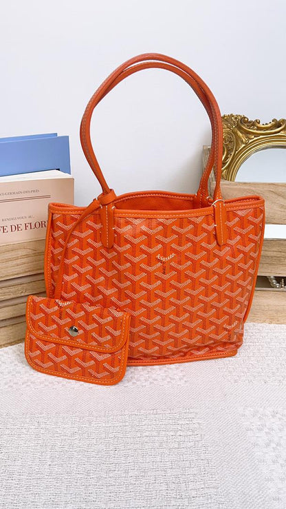 Goyard Orange Mini Anjou