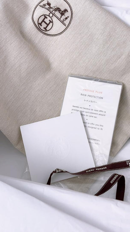 Hermes Etoupe Clemence Lindy 26 (GHW)