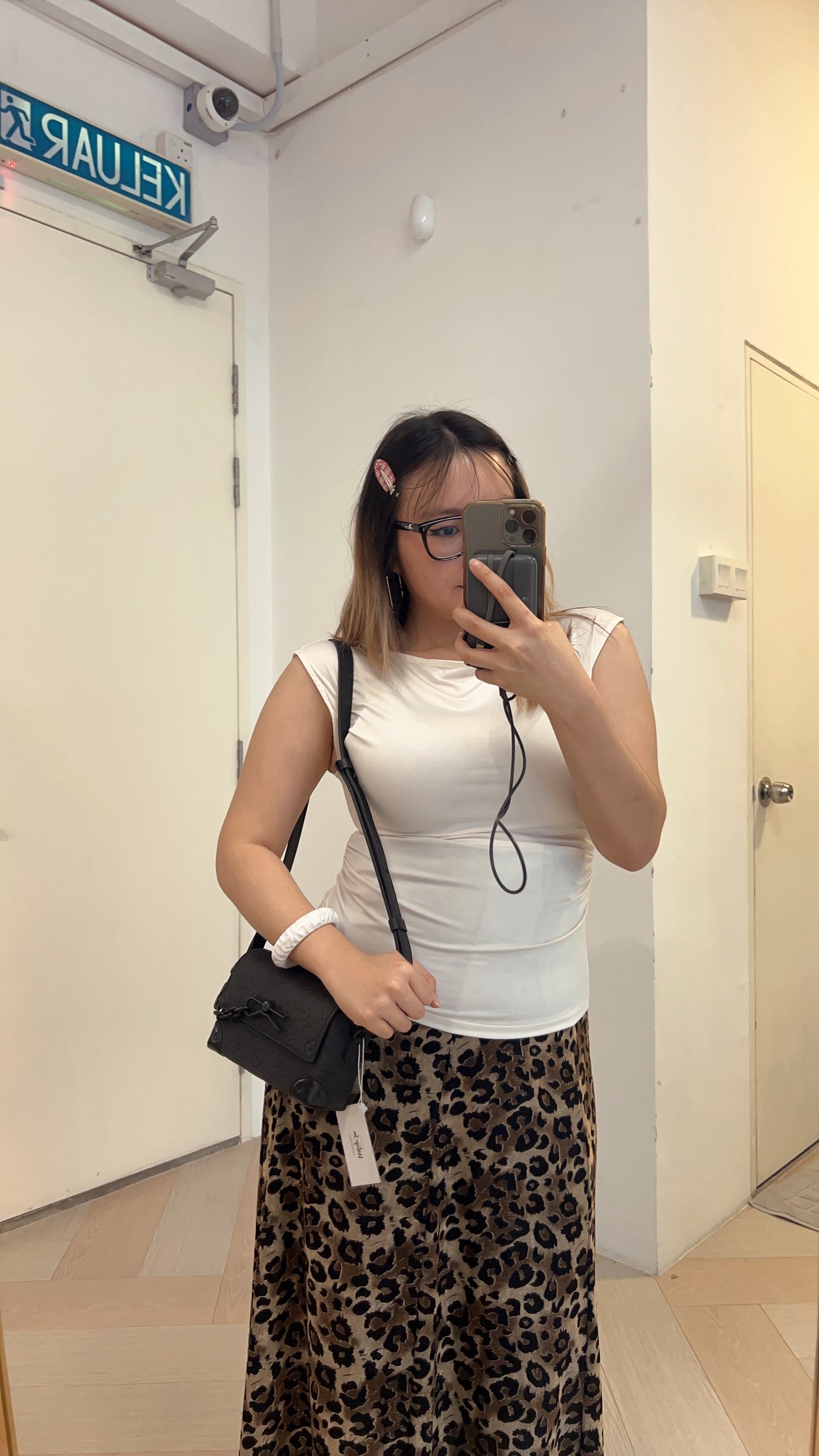 LV Monogram Taurillon Steamer Wearable Wallet