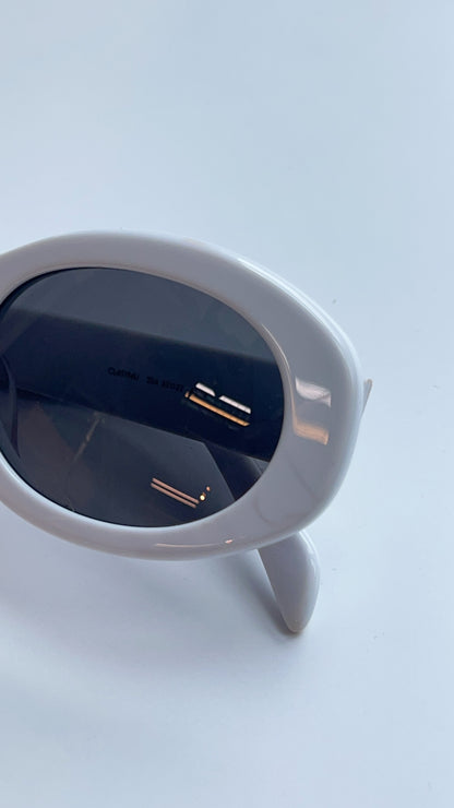 Celine Marble White Triomphe Sunglasses