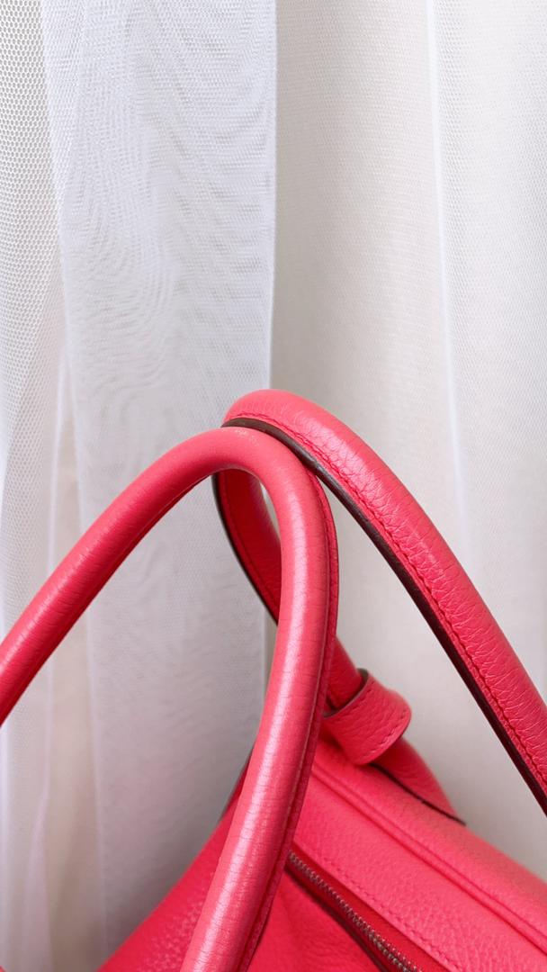 Hermes Pink Lindy 34 (PHW)