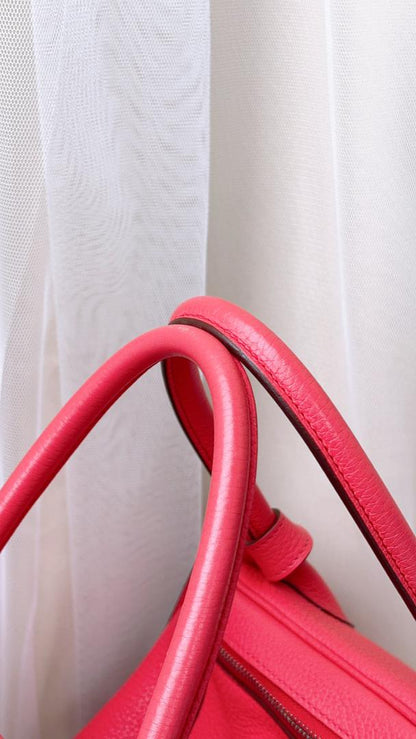 Hermes Pink Lindy 34 (PHW)