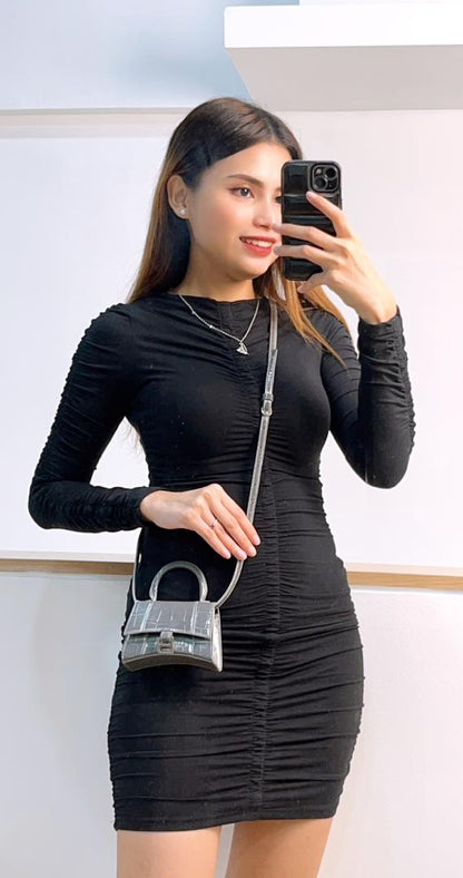 Balenciaga Silver Nano Hourglass