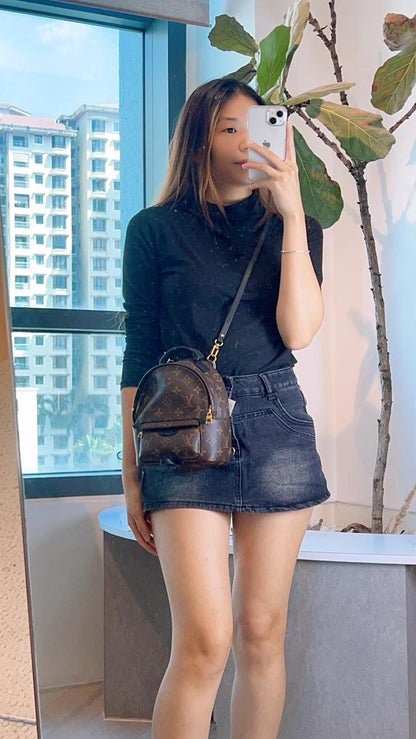 LV Monogram Mini Palm Spring