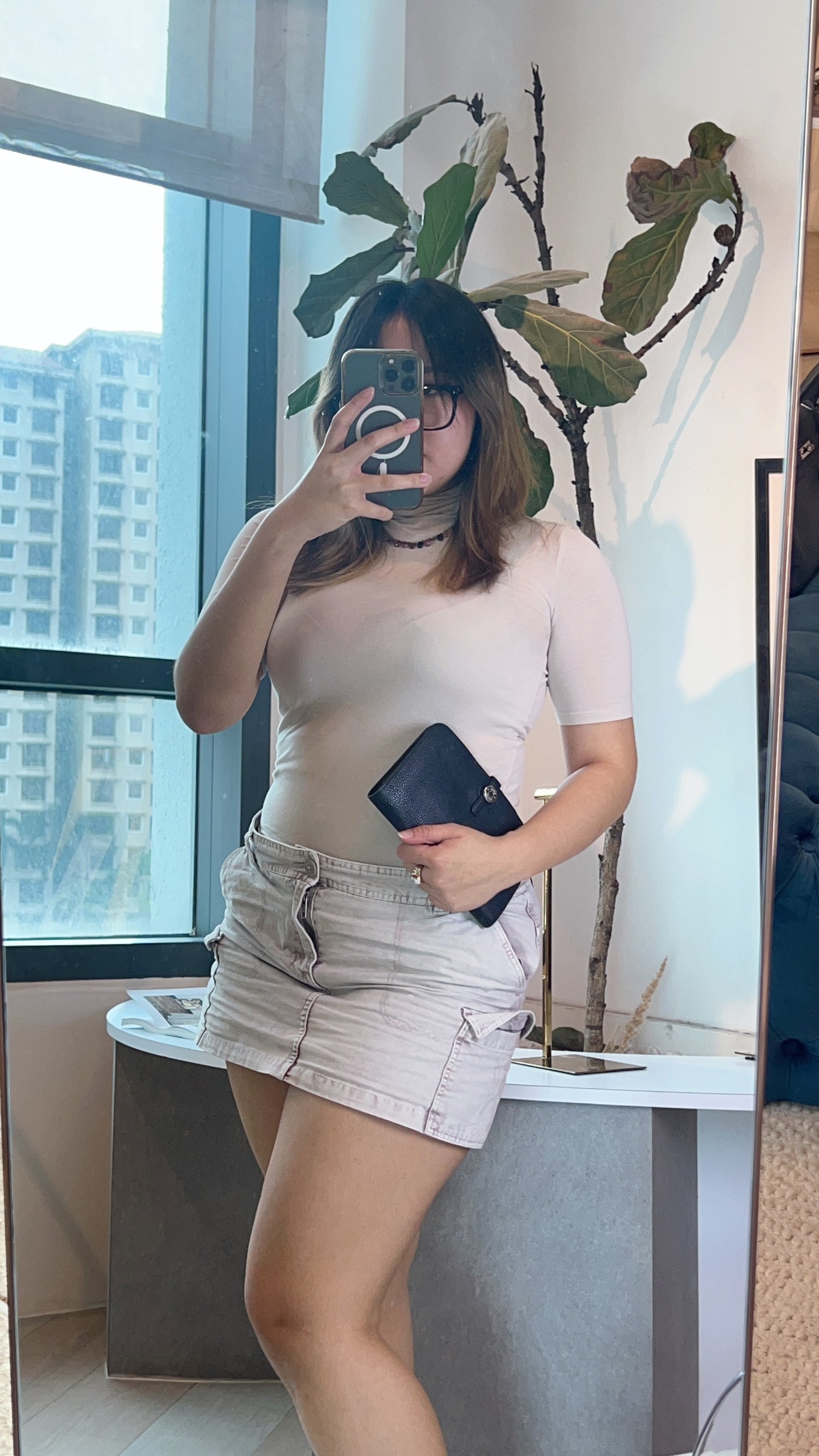 Hermes Noir Dogon Duo Wallet PHW