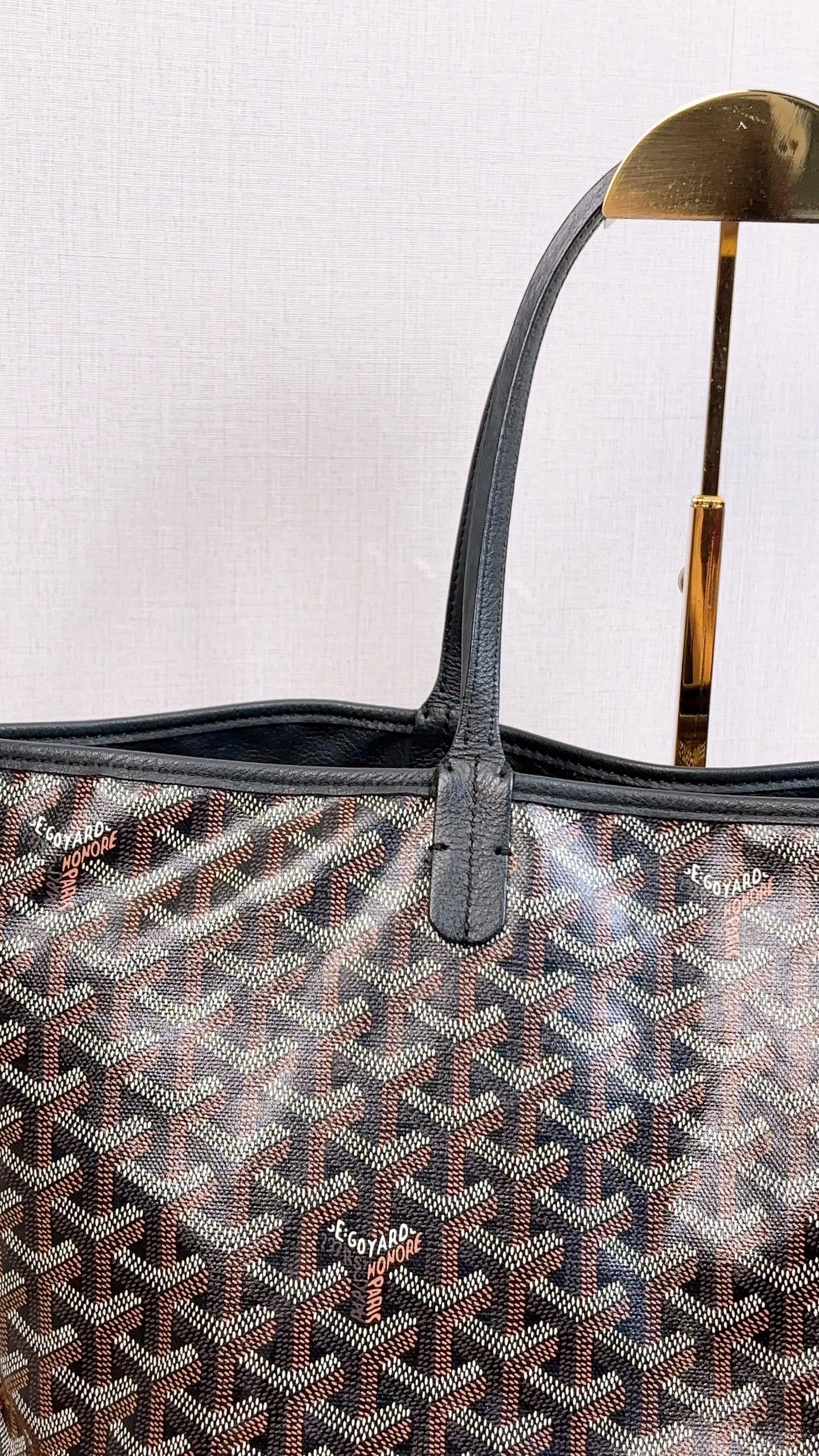 Goyard Black Anjou PM