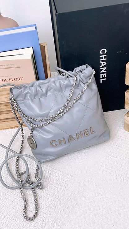 Chanel Grey Mini 22 (Phw)