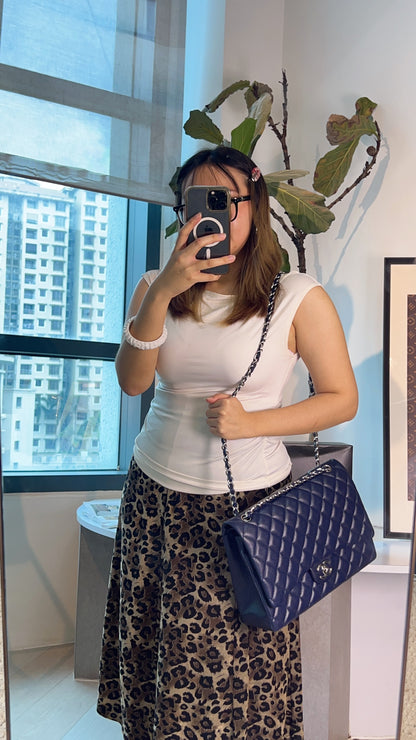 Chanel Blue Caviar Maxi CF SHW