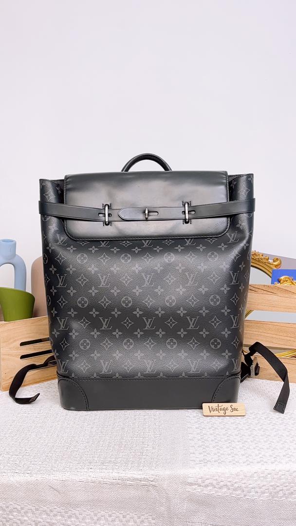 LV Monogram Eclipse Steamer Backpack