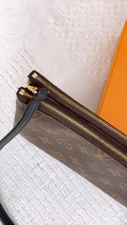 Louis Vuitton Reverse Monogram Double Zip Pochette