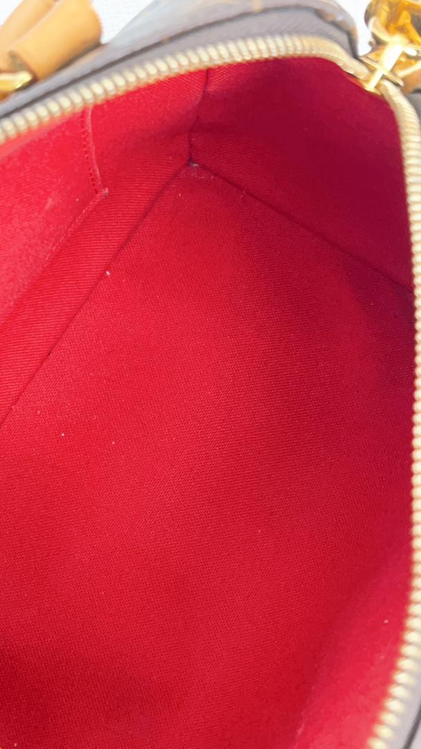 LV Monogram Speedy 20 w Black Strap