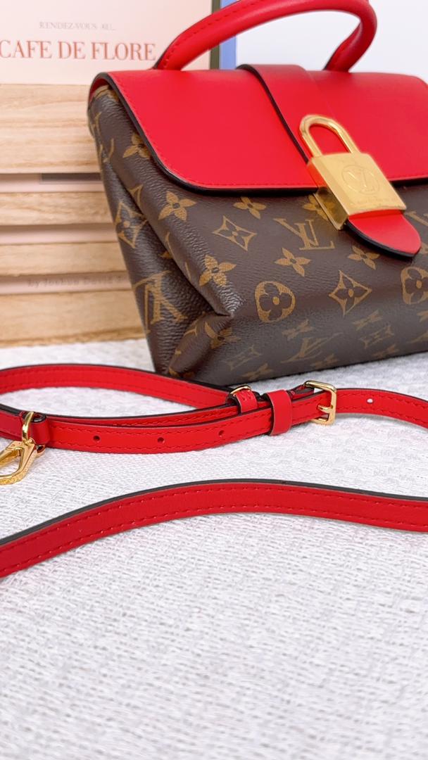 Louis Vuitton Monogram Red Locky BB