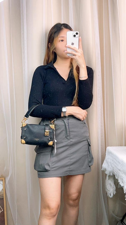 Louis Vuitton Black Side Trunk