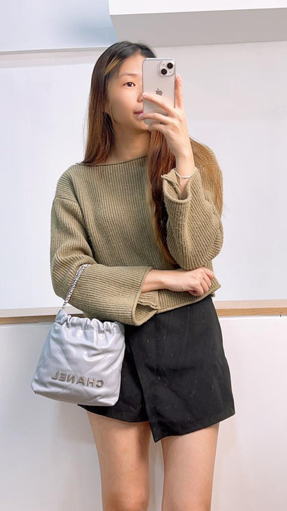 Chanel Grey Mini 22 (Phw)