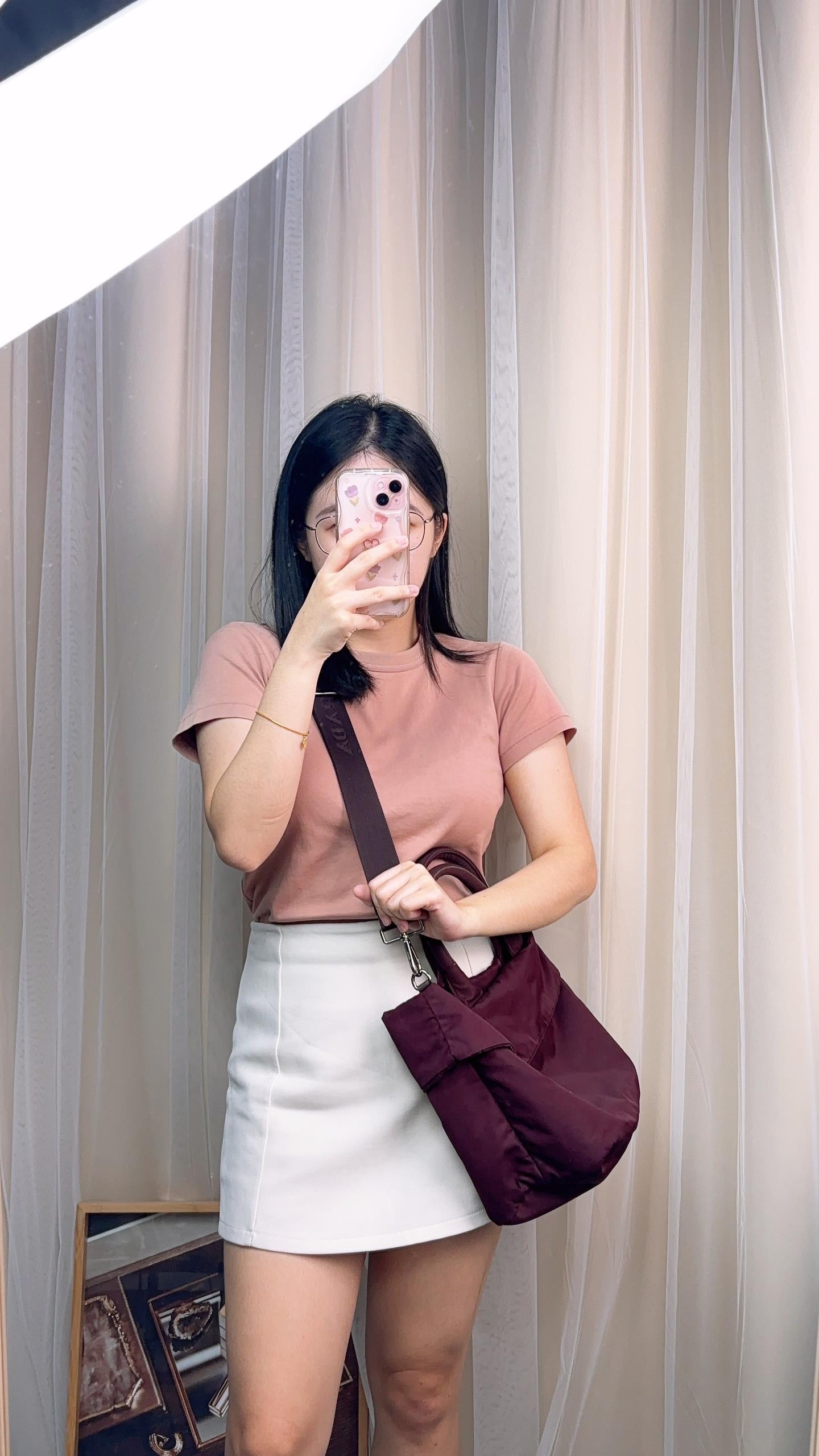 Prada Dark Purple Tessuto Nylon 2-Way Tote