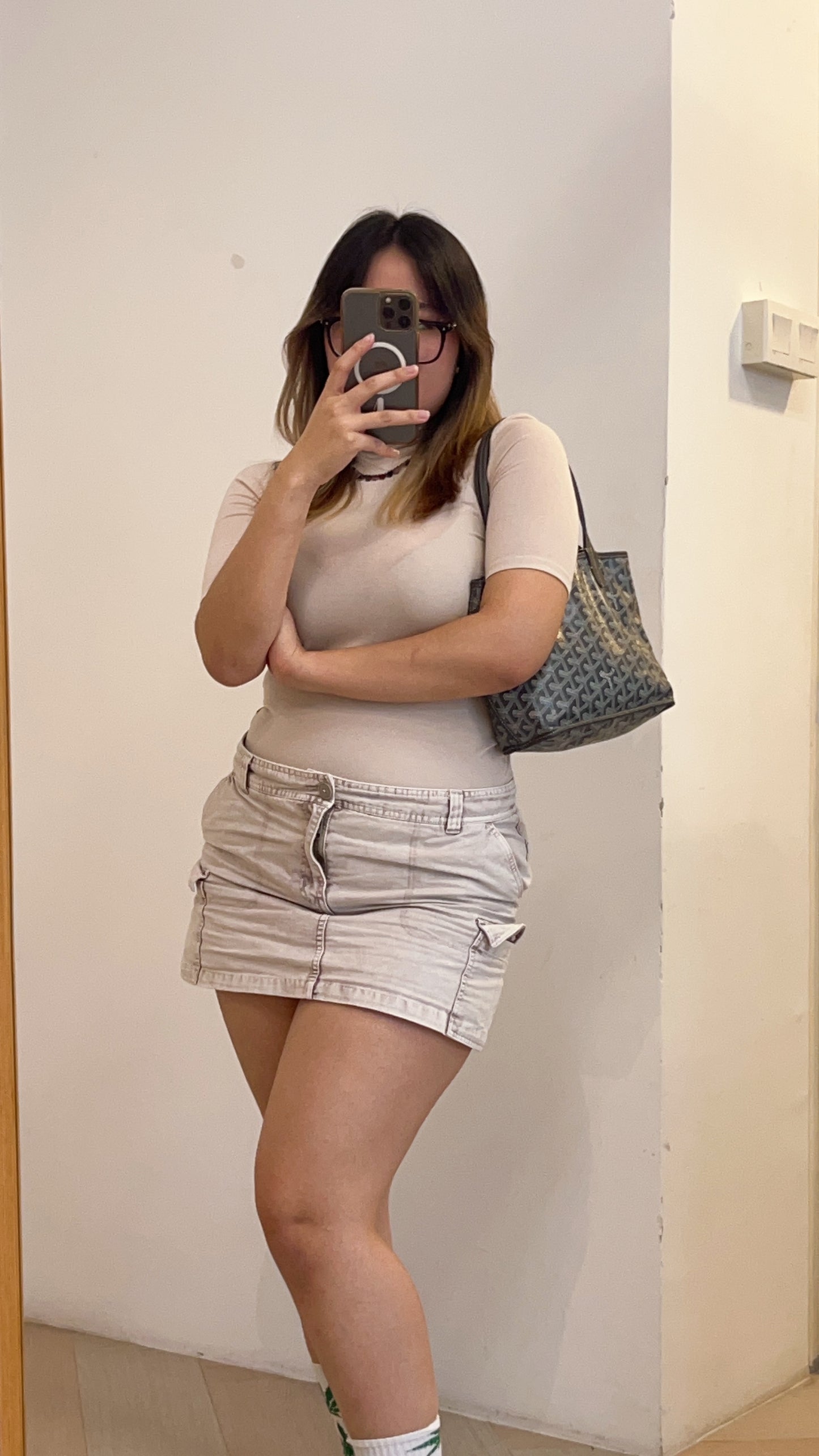 Goyard Grey Mini Anjou