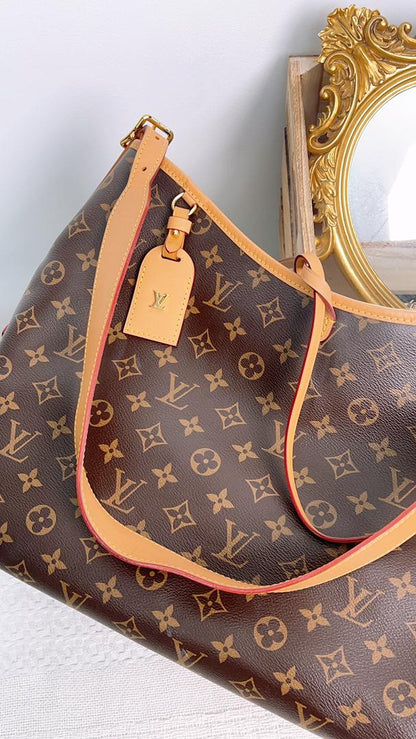 LV Monogram Carryall MM (no pouch)