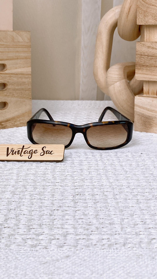 Prada Tortoiseshell Effect Sunglass