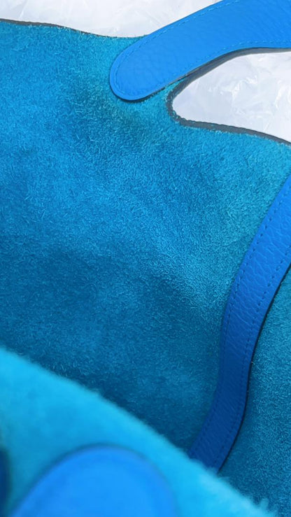 Hermes Blue Picotin 18 (Phw)